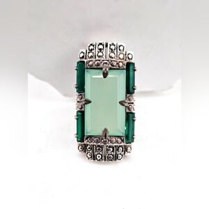 Nicky Butler 925 Sterling Silver Empire Collection Chalcedony Designer NB Ring